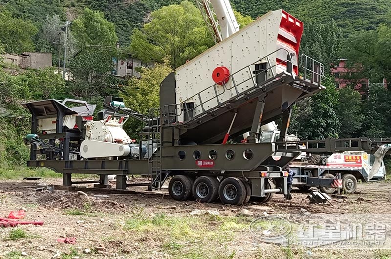 日產(chǎn)千噸石料用多大的破碎機型號，破碎建筑垃圾用的